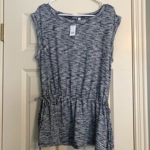 Gap sleeveless top with tie waist